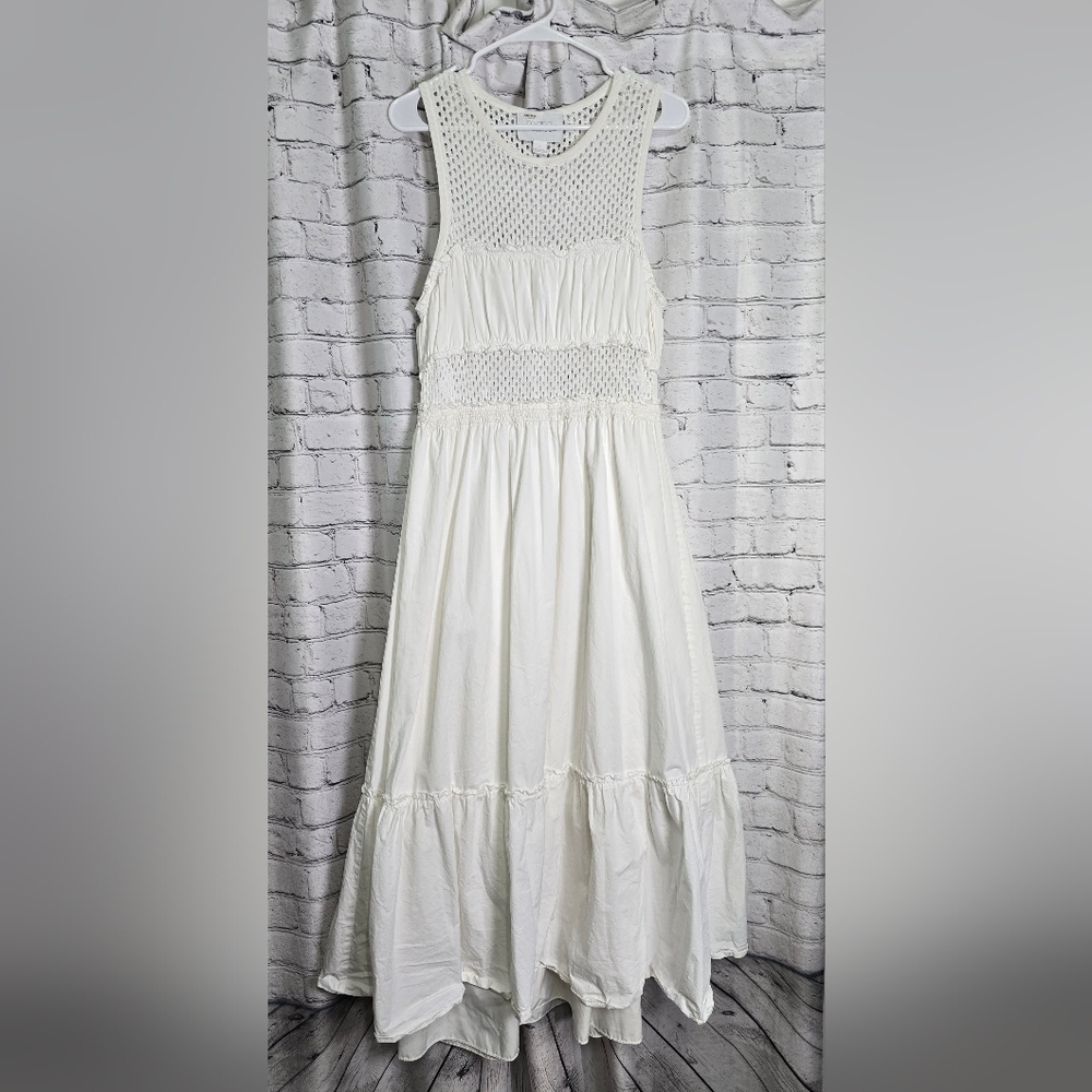 Mare Mate Smocked Tiered Ruffle Dress Size Large